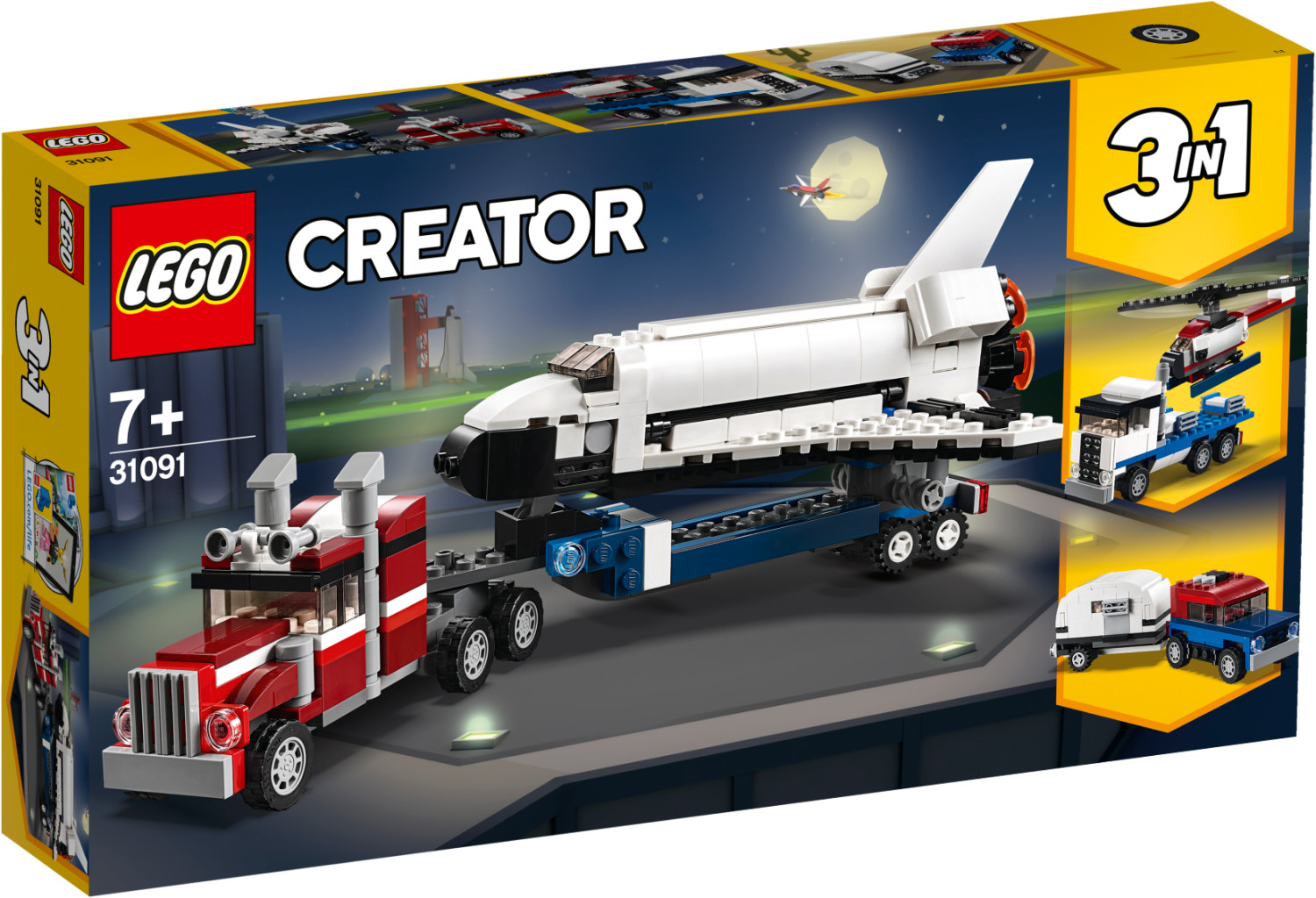 Lego Creator Transporter für Spaceshuttle 31091