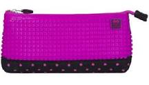Pixel Schlampermäppchen rosa/schwarz/gepunktet PXA-02-L15