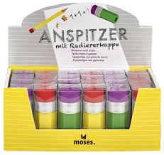 Anspitzer mit Radiererkappe 