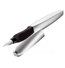 Pelikan Twist Füllhalter silber