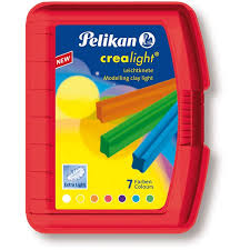 crealight Leichtknete von Pelikan in 7 Farben