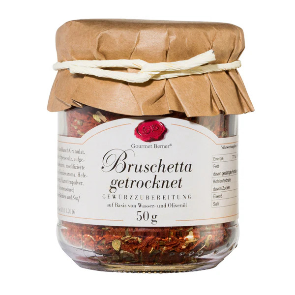 Bruschetta getrocknet