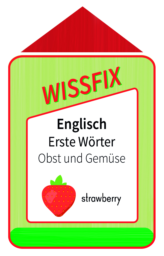 Wissfix Kartensatz Englisch - Obst - Gemüse - Cover