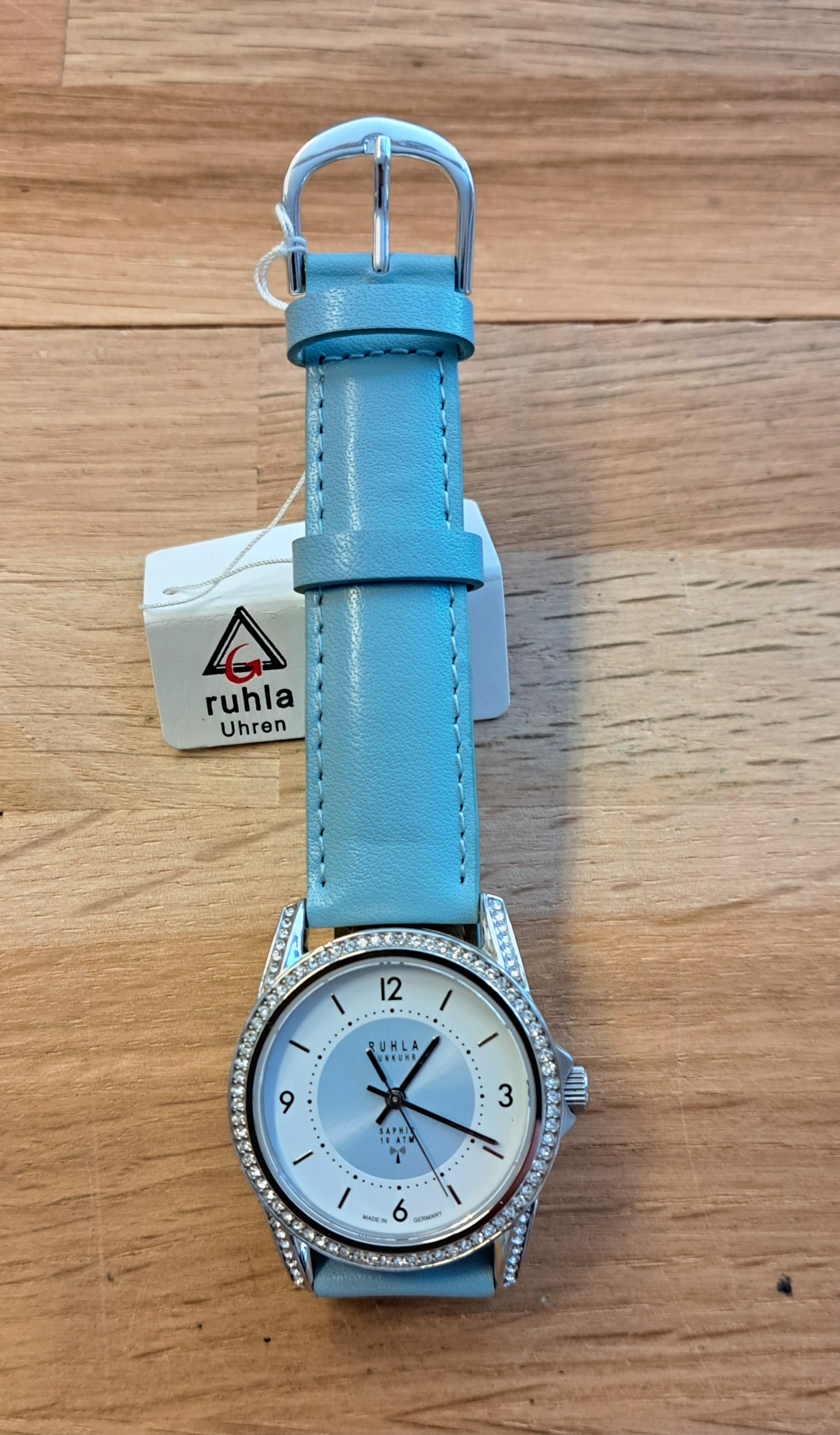 RUHLA Funkuhr 114-101hbl.