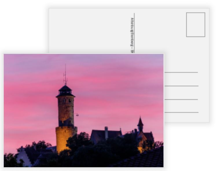 Altenburg, Bamberg – Postkarte - Cover