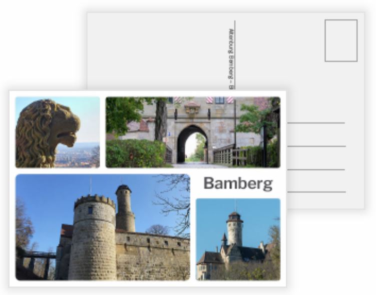 Altenburg, Bamberg – Postkarte