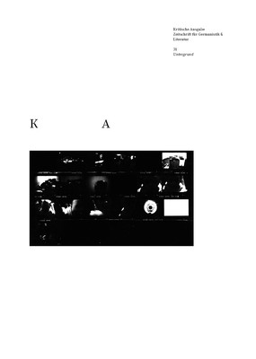 Kritische Ausgabe - Untergrund