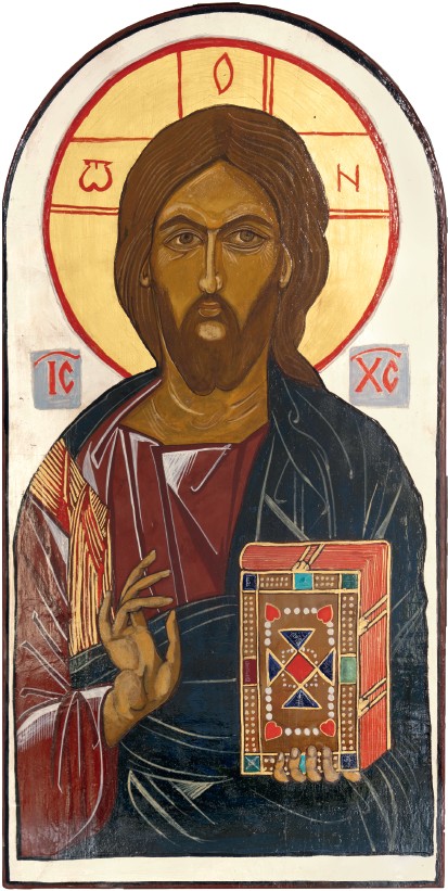 Ikone "Christus Pantokrator I"