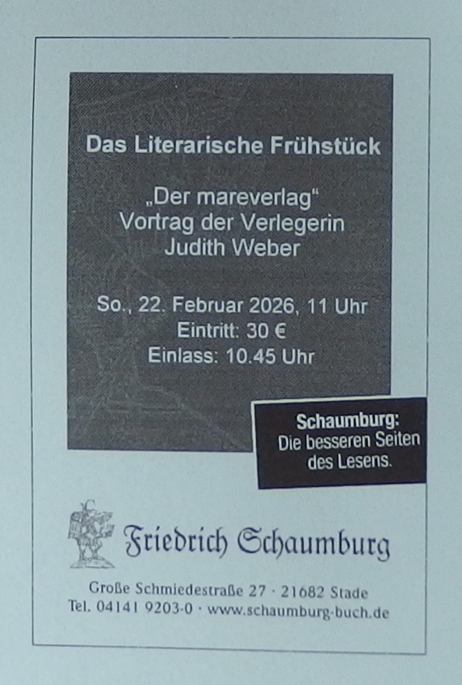 Eintrittskarte Das Literarische Frühstück