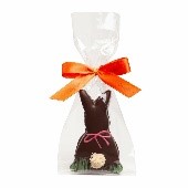 Marzipan-Hase in halbherber Schokolade - Cover