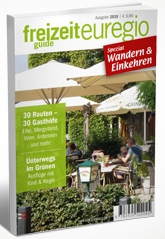 freizeitguide euregio spezial: Wandern & Einkehren 2019 - Cover