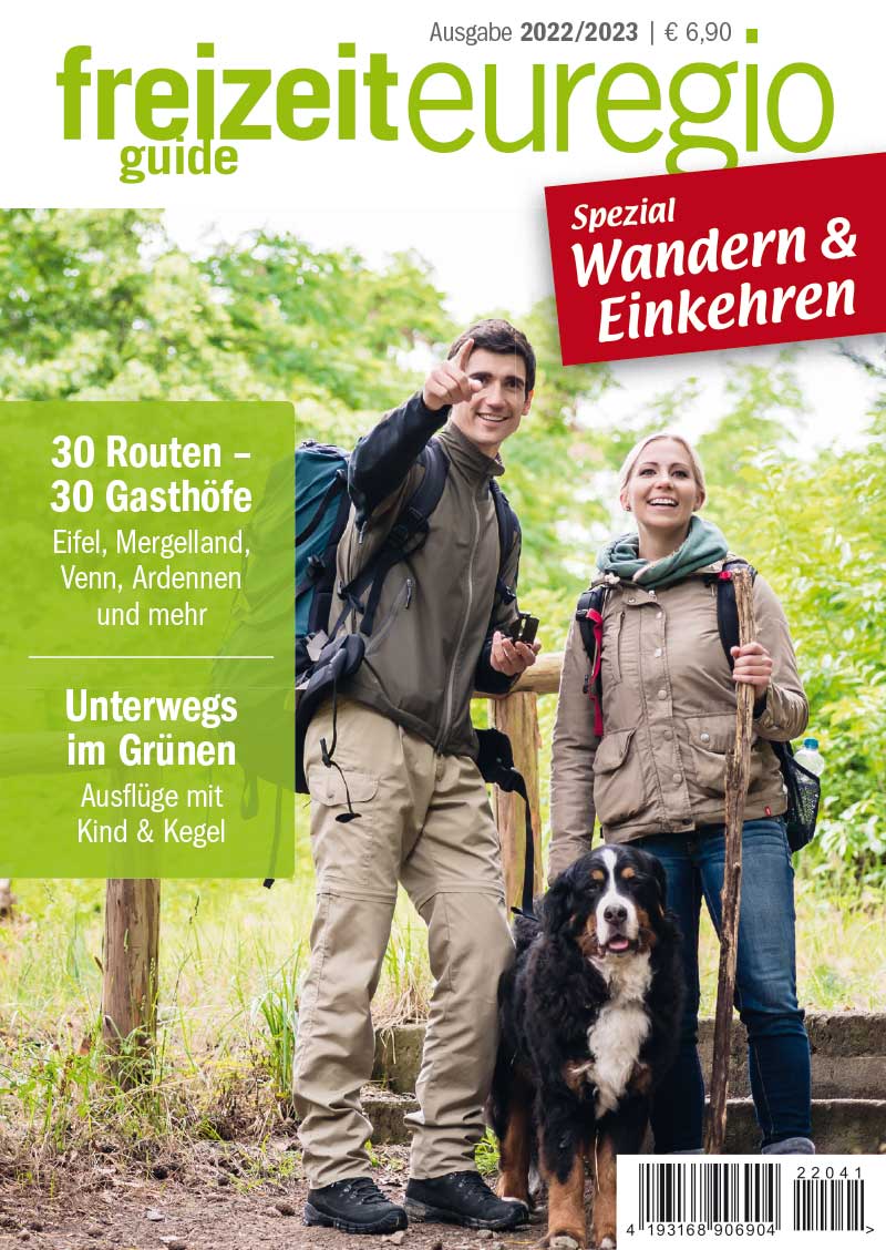 freizeitguide euregio spezial: Wandern & Einkehren 2022 - Cover