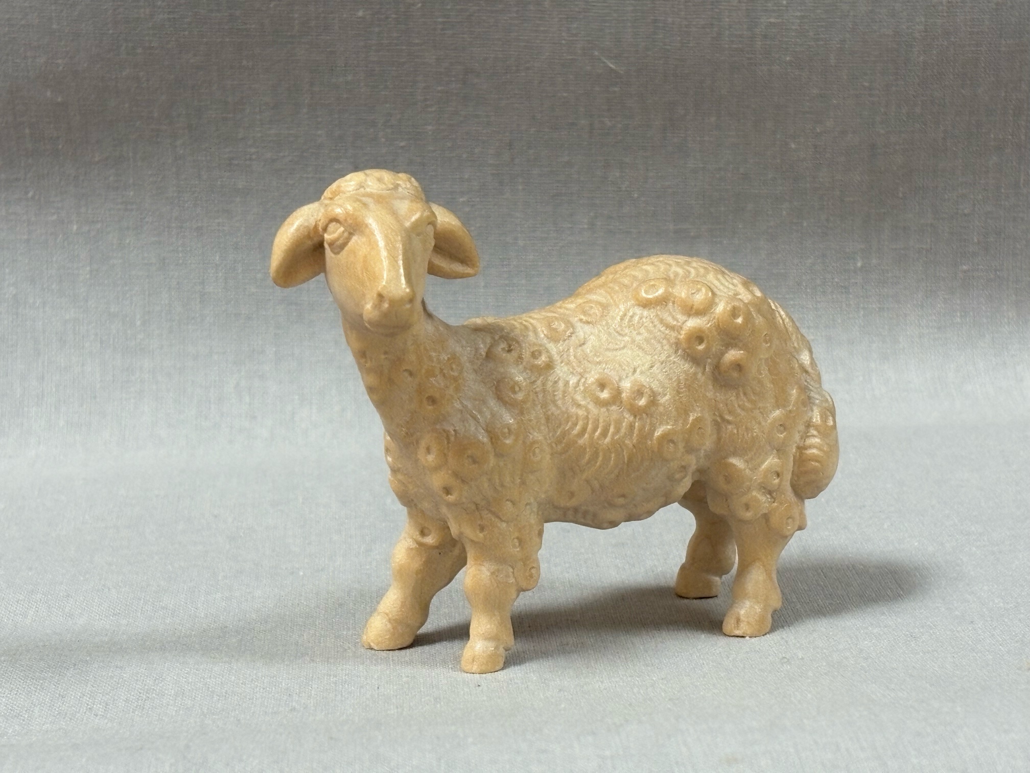 "Langhaarschaf" 17 cm