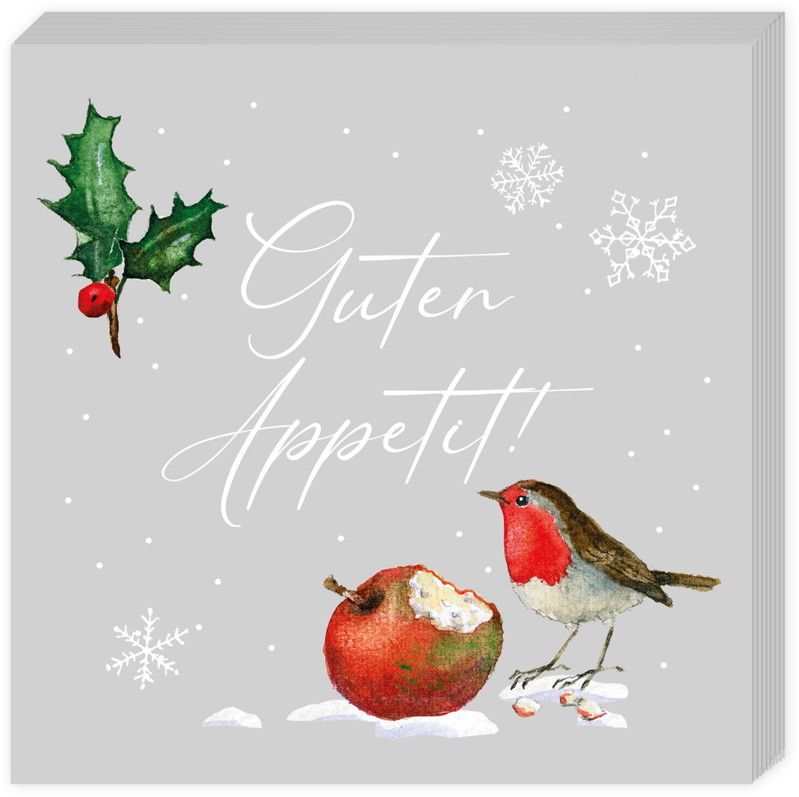 Serviette Frostige Beeren