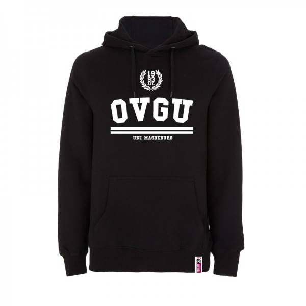 Unisex Kapuzenpullover black/white 