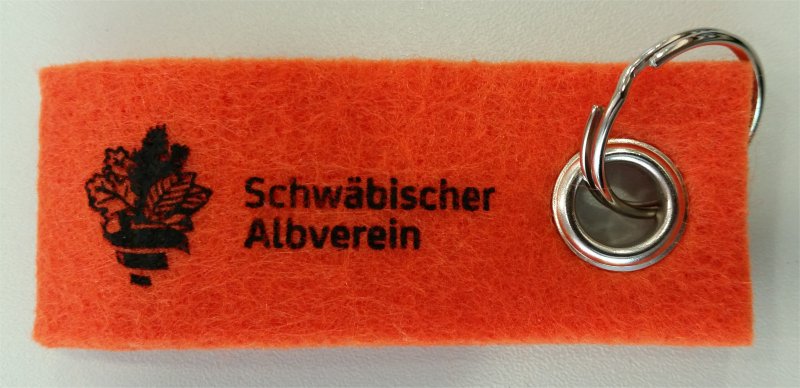 AV-Schlüsselanhänger Orange
