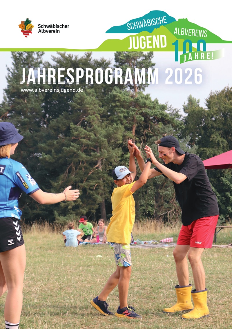 Jahresprogramm 2026 Albvereinsjugend