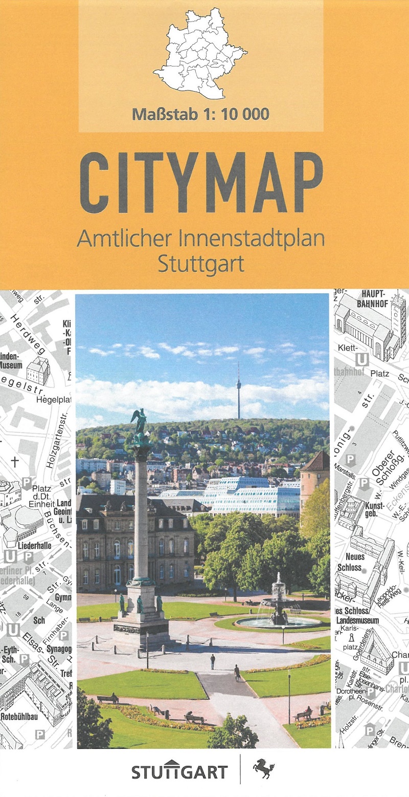 Citymap Amtlicher Innenstadtplan Stuttgart