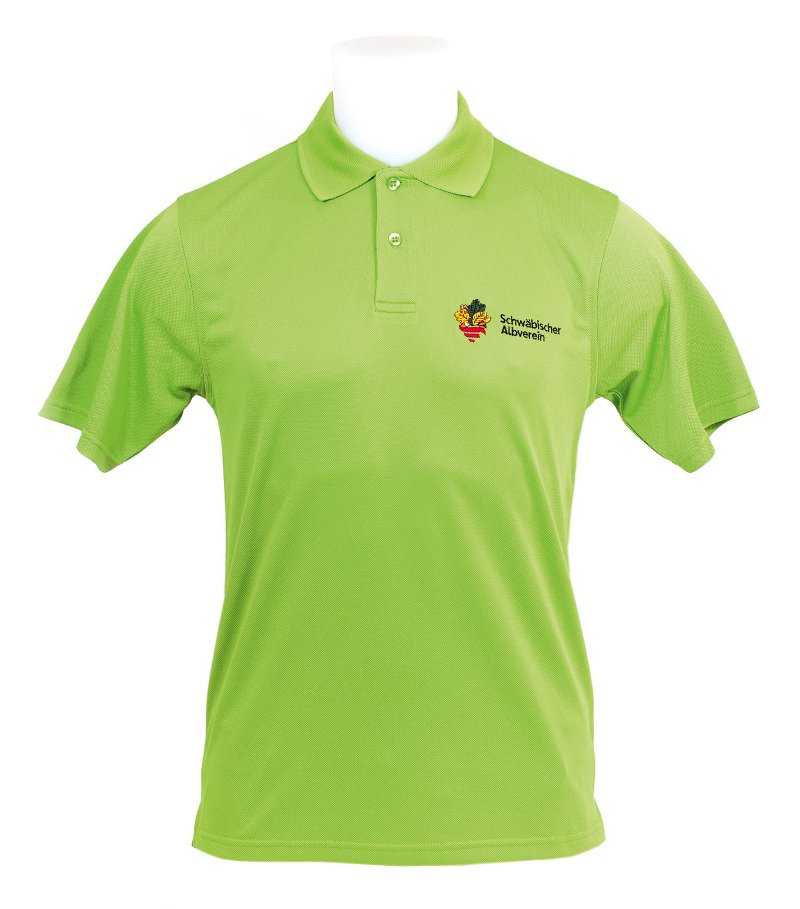 AV-Funktions-Poloshirt Hellgrün Gr. XS