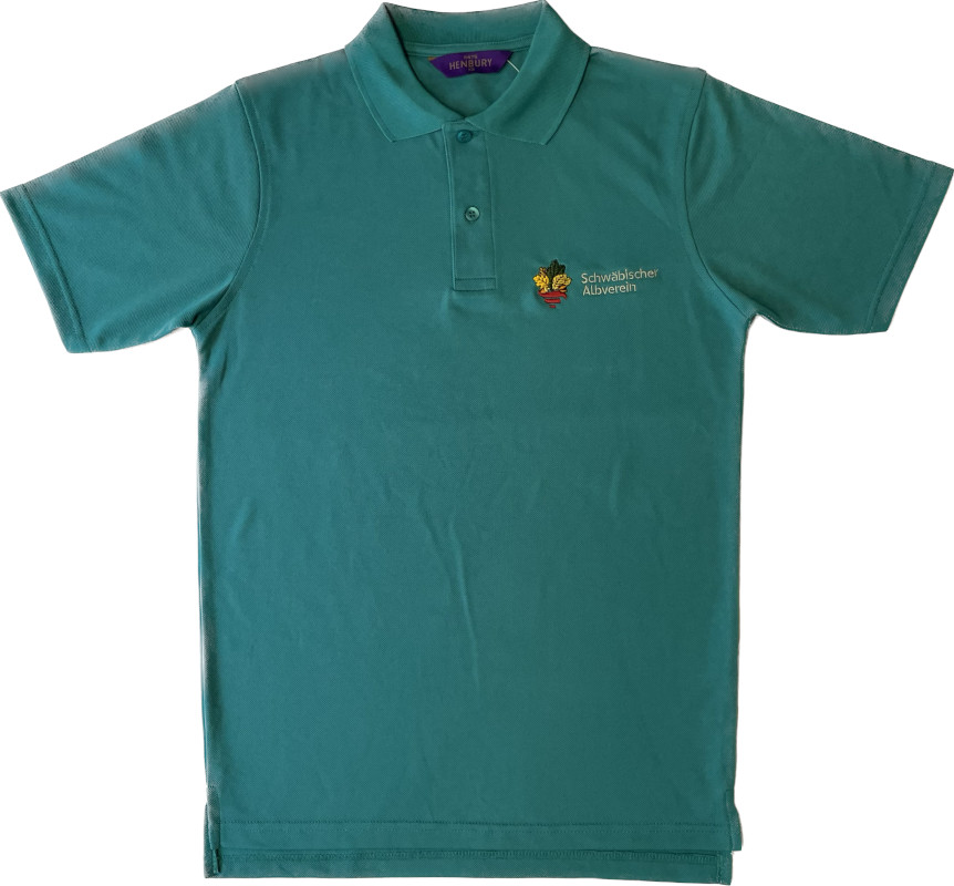 AV-Funktions-Poloshirt Jadegrün Gr. XL