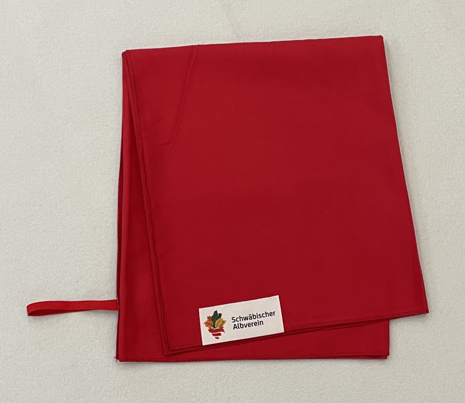 AV-Mikrofaserhandtuch Rot