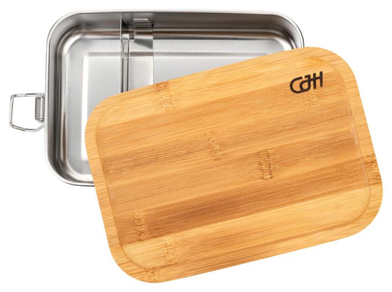 CJH Edelstahl Lunch Box M
