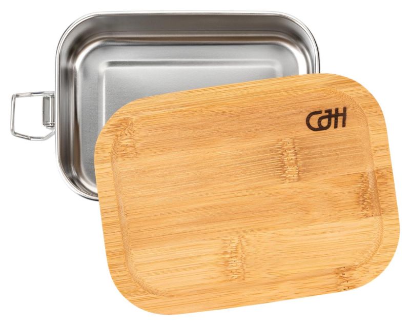 CJH Edelstahl Lunch Box S