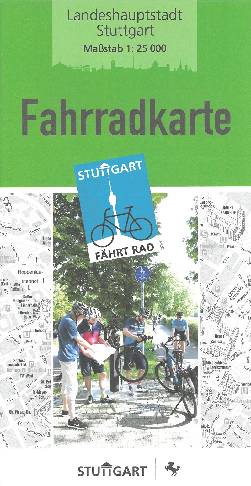 Fahrradkarte Stuttgart