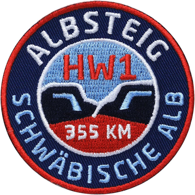 Albsteig HW1 Schwäbische Alb-Nordrand-Weg (rund, blau)