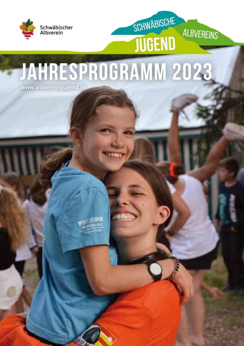 Jahresprogramm 2023 Albvereinsjugend