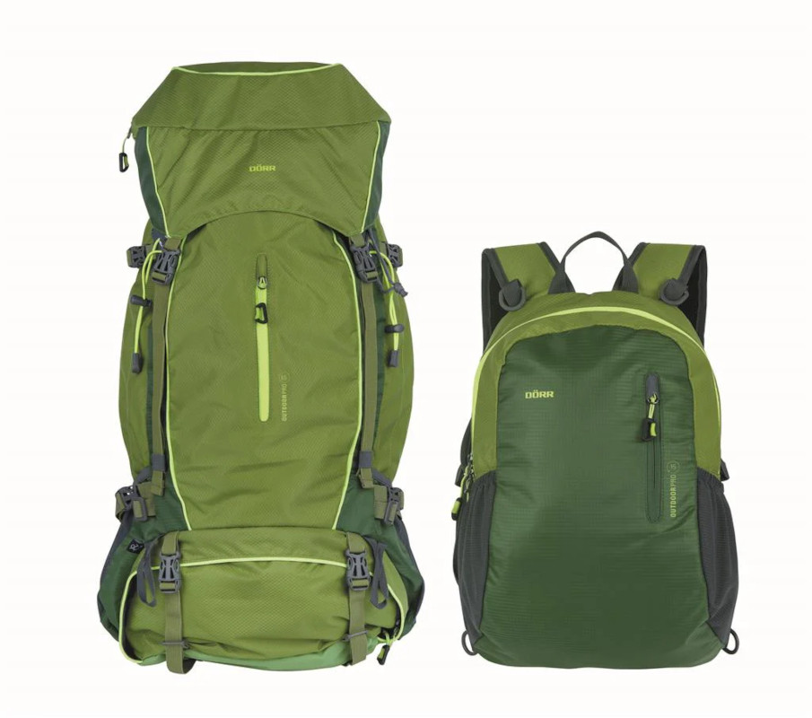 Rucksack Outdoor Pro 65 + Pro 15 (Set)