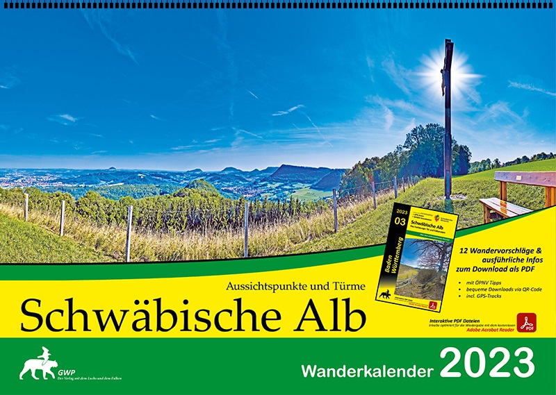 Schwäbische Alb 2023 Kalender - Cover