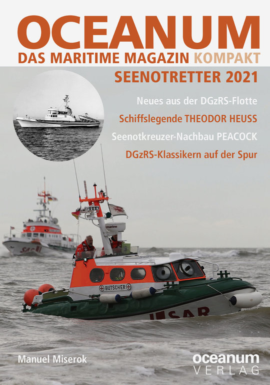 OCEANUM. Das maritime Magazin KOMPAKT. SEENOTRETTER 2021 - Cover