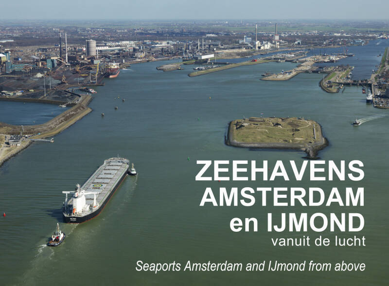 Zeehavens Amsterdam en IJmond vanuit de Lucht - Cover