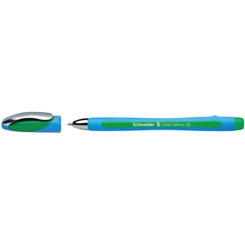Kugelschreiber Slider Memo XB grün SCHNEIDER 0.7mm