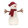Jellycat Large Teddy Snowman red