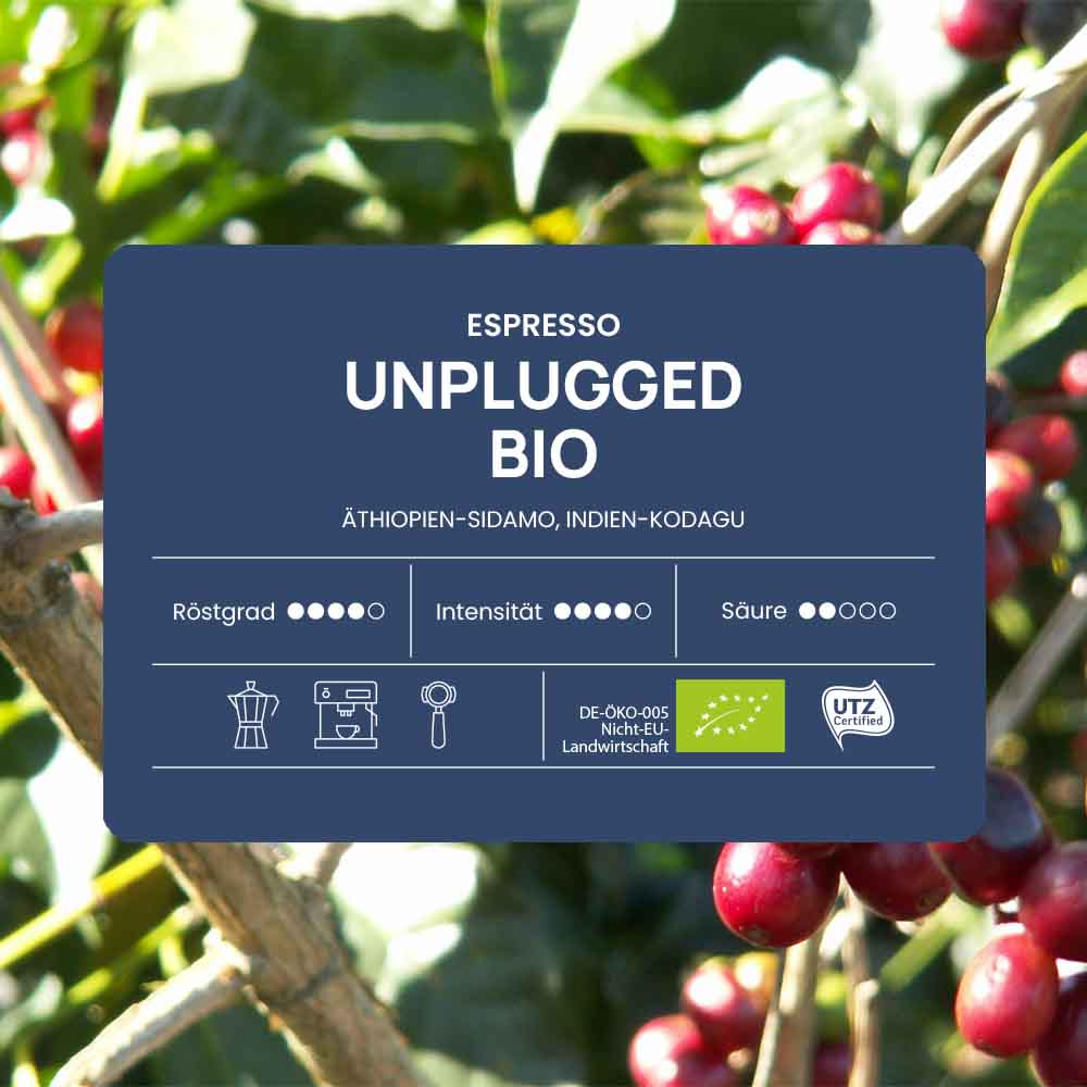 Espresso Unplugged 500g - Cover