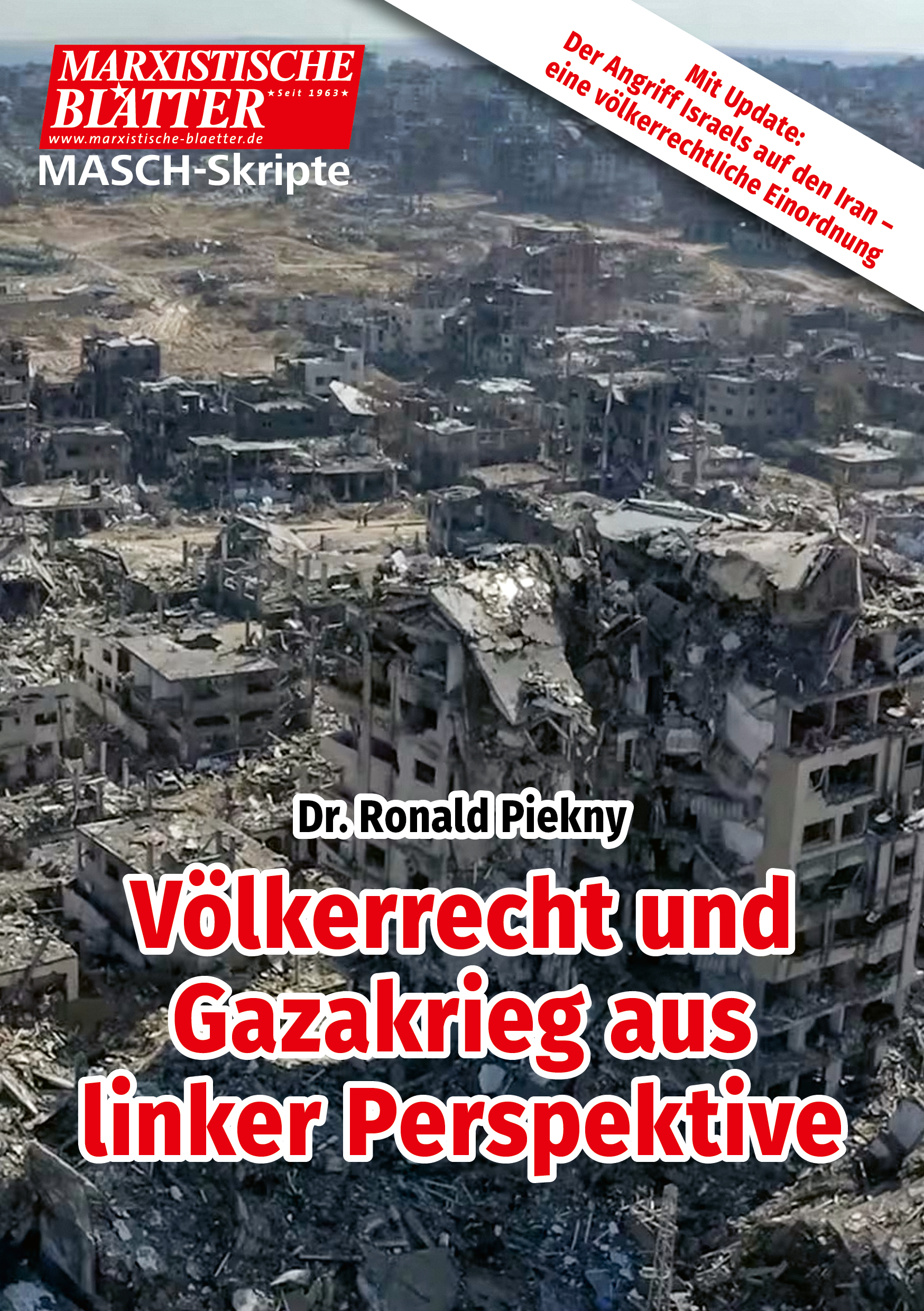 Völkerrecht und Gazakrieg aus linker Perspektive