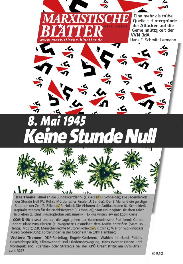Keine Stunde Null - Cover