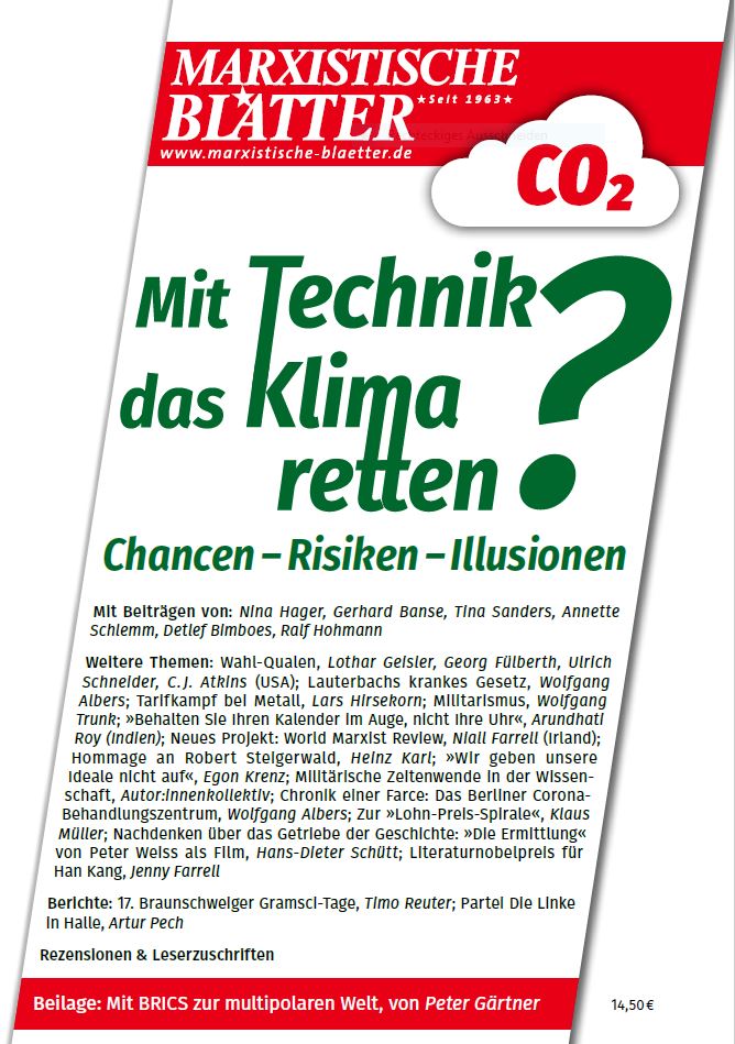 Mit Technik das Klima retten?