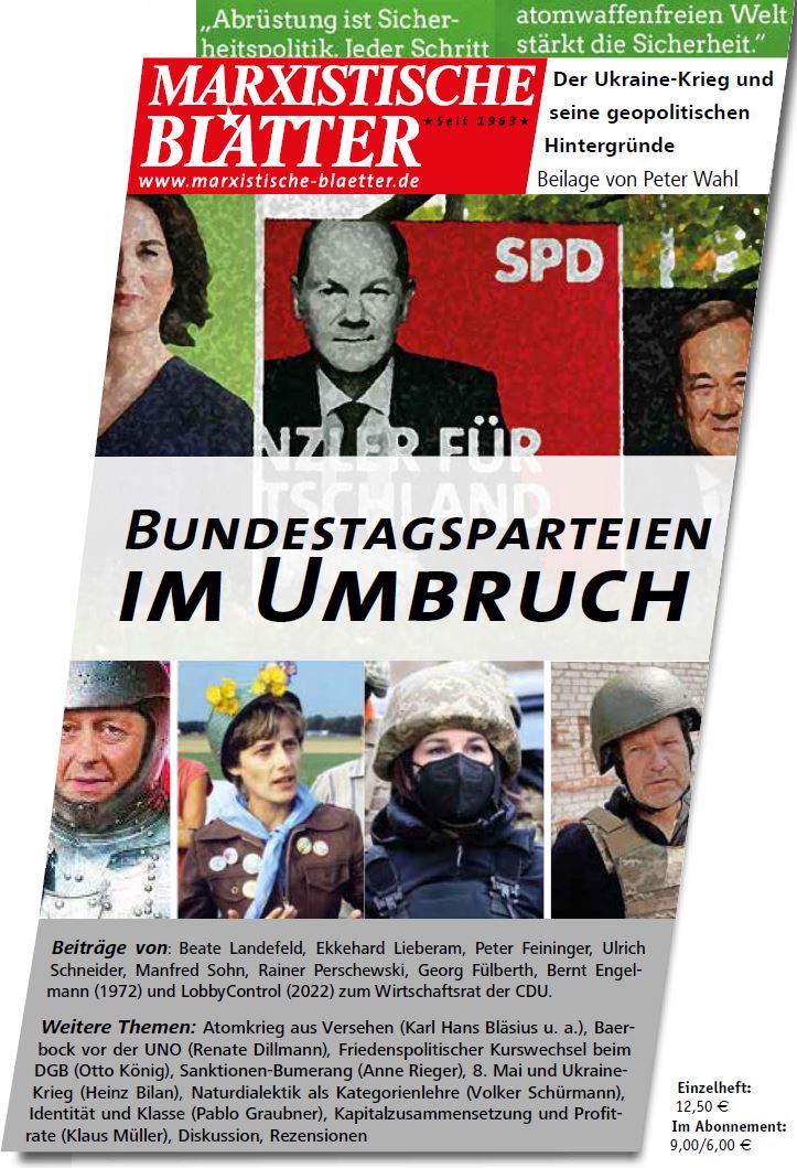 Bundestagsparteien im Umbruch - Cover